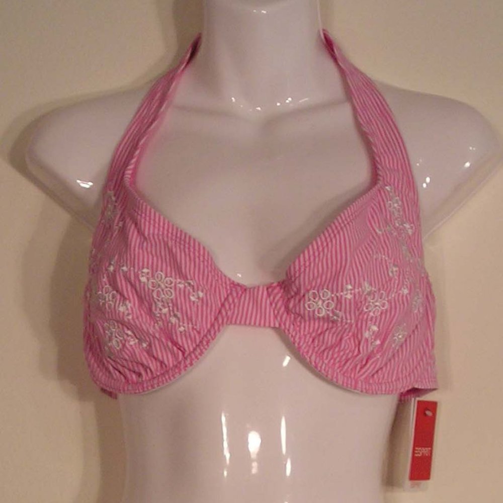 Esprit Womens 2 pc Bikini Set Swimsuit Sz  S D Cup